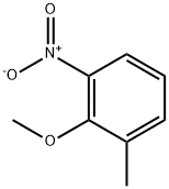 2-メトキシ-3-ニトロトルエン 化学構造式