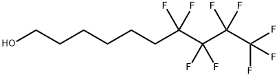 6-(ノナフルオロブチル)ヘキサノール 化学構造式