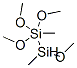 1,2-二甲基四甲氧基二硅烷, 18107-32-9, 结构式