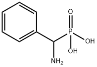 (1-アミノ-1-フェニルメチル)ホスホン酸 化学構造式