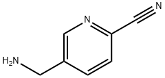 5-氨基甲基-2-氰基吡啶 结构式