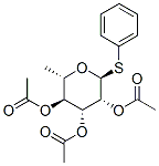 Phenyl2,3,4-tri-O-acetyl-a-L-thiorhamnopyranoside Structure