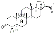(21β)-ホパン-22(29)-エン-3-オン 化学構造式