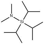 N,N-二甲基三异丙基硅烷胺, 181231-66-3, 结构式