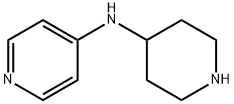 N-(哌啶-4-基)吡啶-4-胺 结构式
