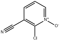 2-CHLORO-3-CYANO-PYRIDINE 1-OXIDE, 181283-98-7, 结构式