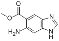 1H-Benzimidazole-5-carboxylicacid,6-amino-,methylester Struktur