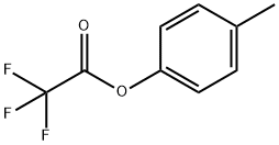 Trifluoroacetic acid p-tolyl ester Struktur