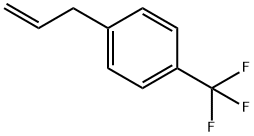 3-[(4-TRIFLUOROMETHYL)PHENYL]-1-PROPENE Struktur