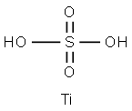 Titanium (IV) Sulfate Struktur