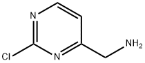 4-Pyrimidinemethanamine, 2-chloro- (9CI) Struktur