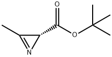 2H-Azirine-2-carboxylicacid,3-methyl-,1,1-dimethylethylester,(R)-(9CI) Structure