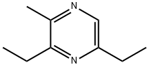 3,5-二乙基-2-甲基-吡嗪, 18138-05-1, 结构式