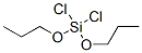ジクロロジプロポキシシラン 化学構造式