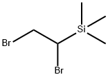 1,2-二溴乙基三甲基硅烷,18146-08-2,结构式