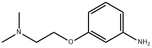 [2-(3-アミノフェノキシ)エチル]ジメチルアミン DIHYDROCHLORIDE 化学構造式