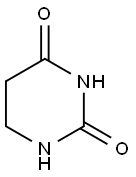 5,6-Dihydro Uracil-13C15N2 Structure