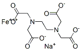 EDTA铁-钠盐, 18154-32-0, 结构式