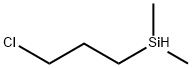 (3-クロロプロピル)ジメチルシラン 化学構造式