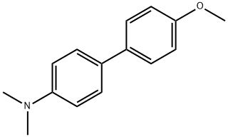 4'-甲氧基-N,N-二甲基联苯-4-胺,18158-44-6,结构式