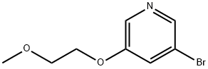 3-broMo-5-(2-Methoxyethoxy)pyridine Structure
