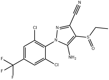 5-아미노-1-[2,6-다이클로로-4-(트라이플루오로메틸)페닐]-4-(에틸설피닐)-1H-피라졸-3-카르보나이트릴