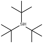 三叔丁基硅烷, 18159-55-2, 结构式
