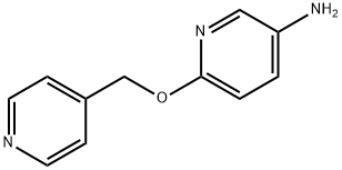 6-(pyridin-4-ylmethoxy)-pyridin-3-ylamine Struktur