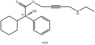 (S)-去乙基盐酸奥昔布宁, 181647-14-3, 结构式