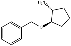 (1R,2R)-(-)-2-(苄氧基)环戊胺,181657-56-7,结构式