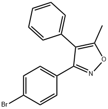 3-(4-BROMO-PHENYL)-5-METHYL-4-PHENYL-ISOXAZOLE,181697-19-8,结构式