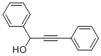 1,3-ジフェニル-2-プロピン-1-オール 化学構造式