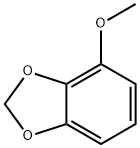 4-Methoxy-1,3-benzodioxole Struktur