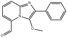 2-(3-METHOXY-PHENYL)-IMIDAZO[1,2-A]PYRIDINE-3-CARBOXALDEHYDE Structure