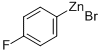 4-FLUOROPHENYLZINC BROMIDE Structure