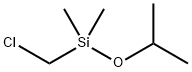 (クロロメチル)ジメチルイソプロポキシシラン 化学構造式
