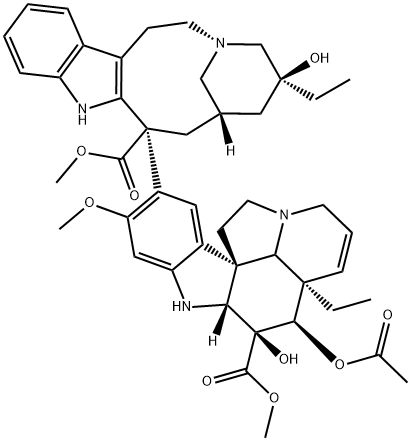 N-Desmethylvinblastine Struktur