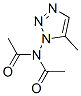 Acetamide,  N-acetyl-N-(5-methyl-1H-1,2,3-triazol-1-yl)- Struktur