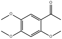 2',4',5'-トリメトキシアセトフェノン 化学構造式