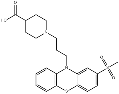 Metopimazine Acid, 18182-00-8, 结构式