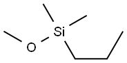 DIMETHYLMETHOXY-N-PROPYLSILANE Structure