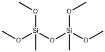 1,3-DIMETHYLTETRAMETHOXYDISILOXANE Structure