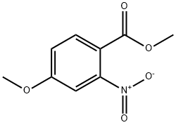 4-METHOXY-2-NITRO-BENZOIC ACID METHYL ESTER Structure