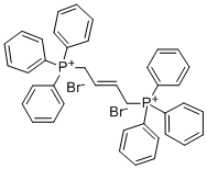 2-BUTENYLENEBIS(TRIPHENYLPHOSPHONIUM) DIBROMIDE Struktur