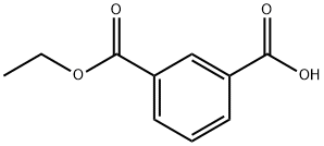 3-(ETHOXYCARBONYL)BENZOIC ACID Structure