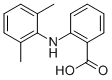 2-(2,6-DIMETHYL-PHENYLAMINO)-BENZOIC ACID Struktur