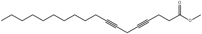 4,7-Octadecadiynoic acid methyl ester Structure