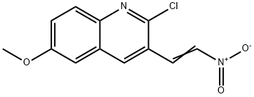 E-2-클로로-6-METHOXY3-(2-니트로)비닐퀴놀린