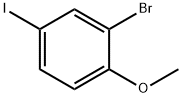 2-Bromo-4-iodoanisole Struktur