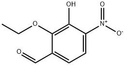 Benzaldehyde, 2-ethoxy-3-hydroxy-4-nitro- (9CI) Structure